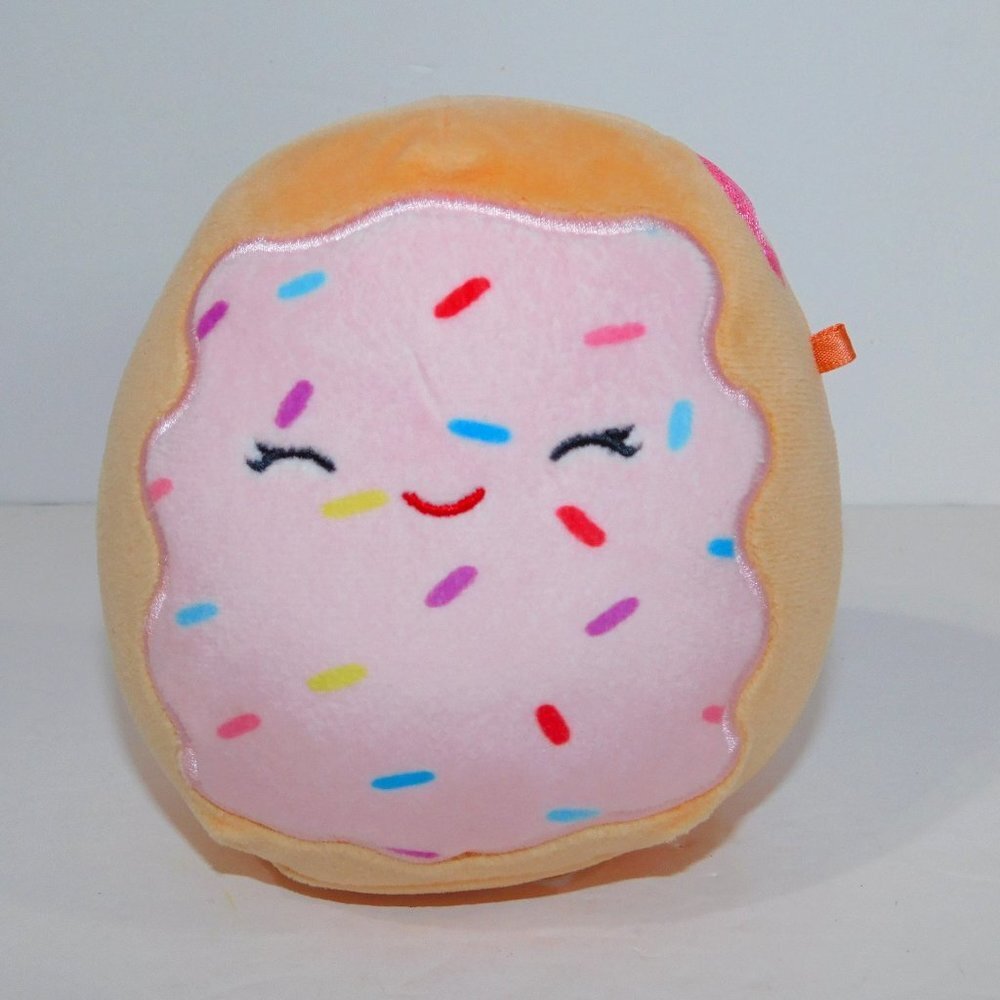 Squishmallows FRESA Strawberry Toaster Pastry with sprinkles 5”  Plush Kellytoy